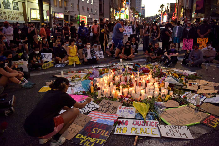 As protests surrounding the killing of George Floyd stirred up, in the summer if 2020 (here in L.A.), Kaepernick sketched out how he might be able to provide clarity to families in similar situations.